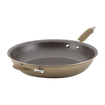 Anolon Advanced Home Hard Anodized 14.5"  Skillet with Lid and Helper Handle