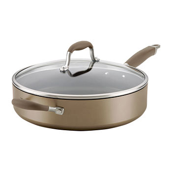 Anolon Advanced Home Hard Anodized 5-qt. Saute Pan with Lid and Helper Handle