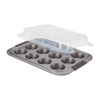 Anolon Advanced 12-Cup With Lid Non-Stick Muffin Pan