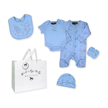 3 Stories Trading Company Baby Boys 5-pc. Baby Clothing Set