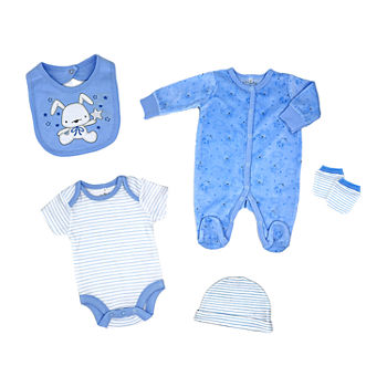 3 Stories Trading Company Baby Boys 5-pc. Baby Clothing Set