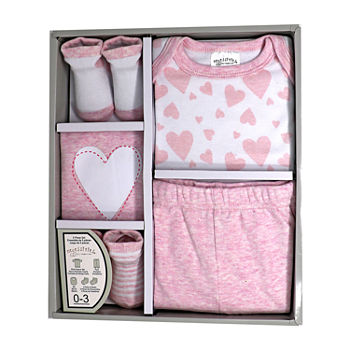 3 Stories Trading Company Baby Girls 5-pc. Baby Clothing Set