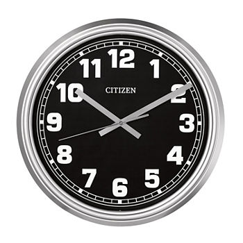 Citizen Black Wall Clock Cc2037