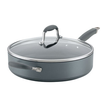 Anolon Advanced Home Hard Anodized 5-qt. Saute Pan with Lid and Helper Handle