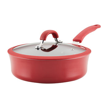 Rachael Ray Cook + Create 3-Qt. With Lid Aluminum Non-Stick Saute Pan