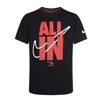 Nike 3BRAND by Russell Wilson Big Unisex Crew Neck Short Sleeve Graphic T-Shirt