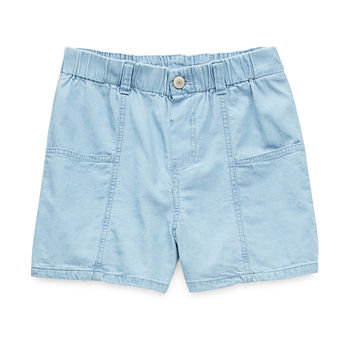 Thereabouts Twill Little & Big Girls Pull-On Short