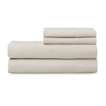 Welhome Premier Soft Finish Cotton 300tc Percale Sheet Set