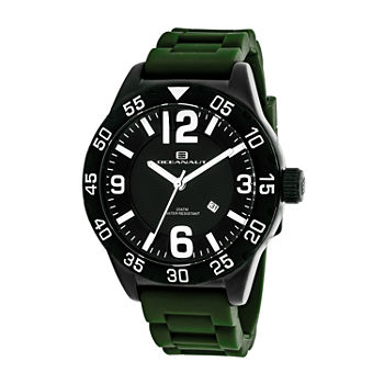 Oceanaut Mens Green Strap Watch-Oc2716