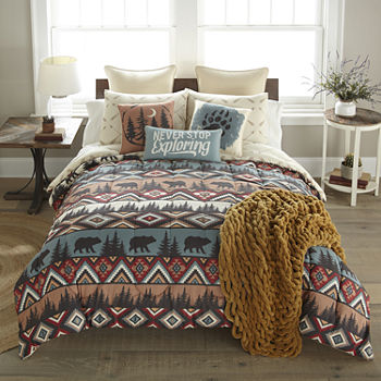 Your Lifestyle By Donna Sharp Bear Totem 3-pc. Comforter Set