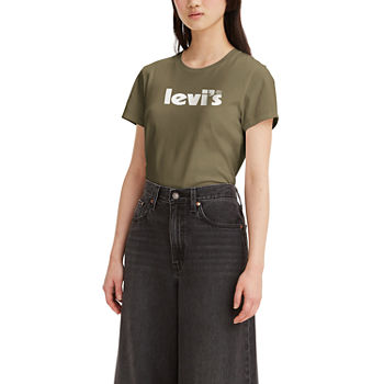 Levi's® Womens Perfect Crew Neck Short Sleeve T-Shirt
