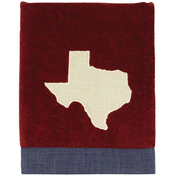 Avanti Texas Star Hand Towel - Map