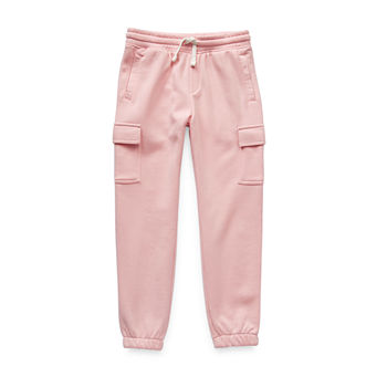 Thereabouts Little & Big Girls Jogger Cuffed Sweatpant