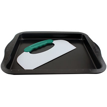 BergHOFF® Perfect Slice 14x11" Cookie Sheet with Slicing Tool