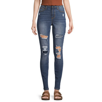 Arizona - Juniors Womens Adaptive High Rise Skinny Jean