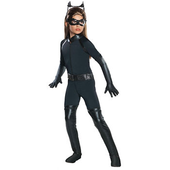 Catwoman Deluxe 3-Pc. Little & Big Girls Costume