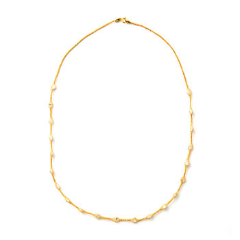 Made in Italy 10K Gold 18 Inch Link Chain Necklace