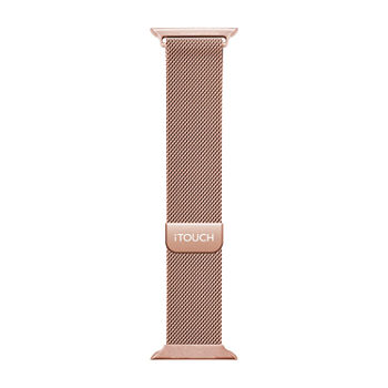 Itouch Air 3 40mm/Sport 3 Extra Interchangeable Strap Unisex Adult Rose Goldtone Watch Band Itspv2strste-228