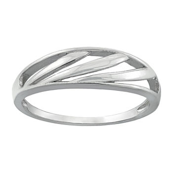 Silver Treasures Sterling Silver Band
