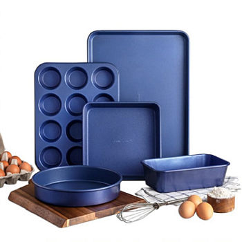 Granite Stone Blue 5-pc. Bakeware Set