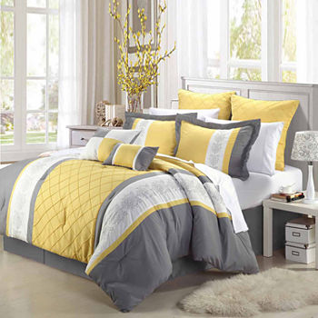 Chic Home Livingston 12-pc. Midweight Comforter Set