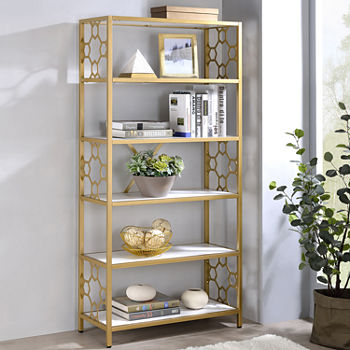 Sheene Home Office Collection 5-Shelf Bookcase