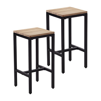 Wolom 2-pc. Counter Height Bar Stool