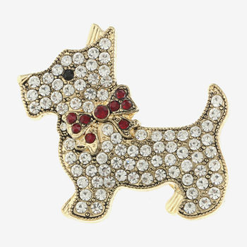 Monet Jewelry Dog Pin