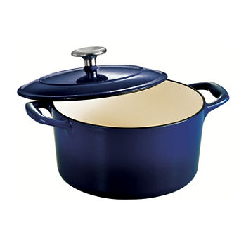 Tramontina® Gourmet 3½-qt. Enameled Cast Iron Covered Round Dutch Oven