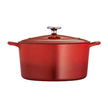 Tramontina® Gourmet 6½-qt. Enameled Cast Iron Covered Round Dutch Oven