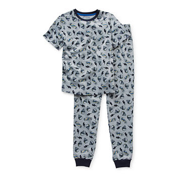 Dream Big  Peace Out Little & Big Boys 2-pc. Pant Pajama Set