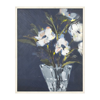 Masterpiece Art Gallery 16x20 Floral Bouquet In Vase Canvas Art