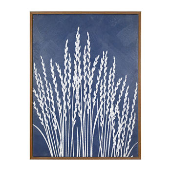 Masterpiece Art Gallery 18x24 Blue Grasses Canvas Art