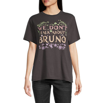 Disney Encanto We Don't Talk About Bruno Juniors Womens Oversized Graphic T-Shirt