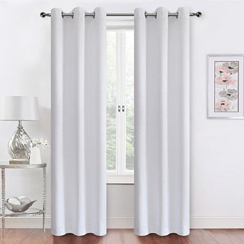 Regal Home Wallace Energy Saving Blackout Grommet Top Set of 2 Curtain Panel