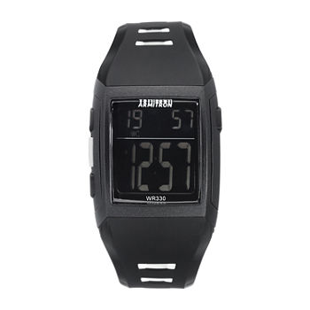 Armitron Pro Sport Mens Chronograph Black Strap Watch 40/8261blk
