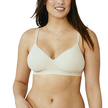 Hanes Ultimate Comfortblend® Front-Close Wireless T-Shirt Full Coverage Bra-Dhhu08