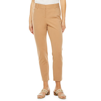 Liz Claiborne-Tall Womens Straight Fit Ankle Pant