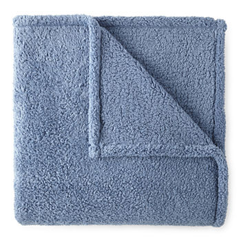 Home Expressions Teddy Sherpa Blanket