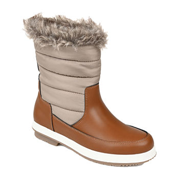 Journee Collection Womens Marie Winter Boots Block Heel