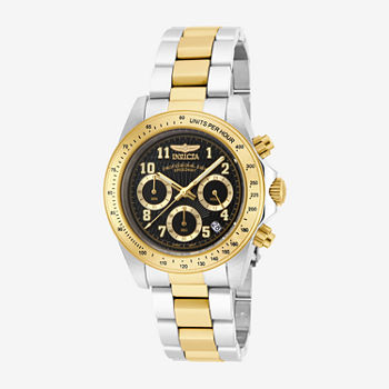 Invicta Mens Two Tone Stainless Steel Bracelet Watch 17027