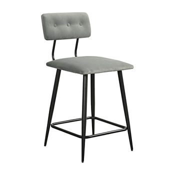 INK+IVY Hendrick 25 Inch Metal Frame Counter Stool