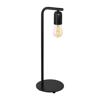 Eglo Tomares 3-Light Black & Brass Desk Lamp