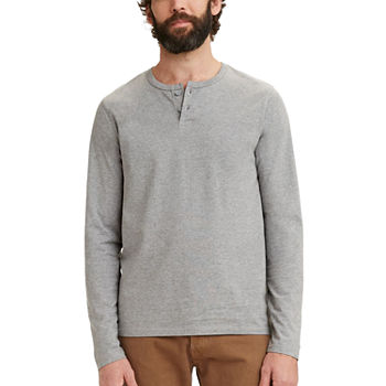 Levi's® Water<Less™ Mens Long Sleeve Regular Fit Henley Shirt