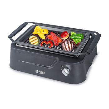 Commercial Chef Indoor Smokeless Infrared Grill