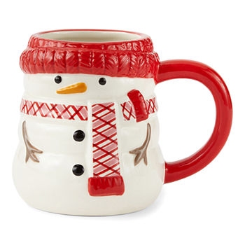 North Pole Trading Co. Snowman Coffee Mug