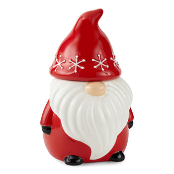 North Pole Trading Co. Gnome Holiday Cookie Jar