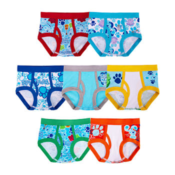 Blues Clues Toddler Boys 7 Pack Briefs