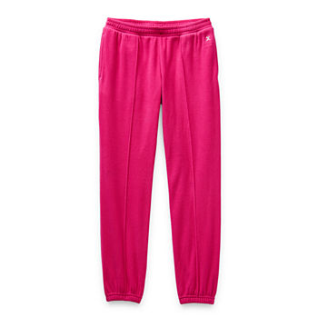 Xersion Microfleece Little & Big Girls Mid Rise Cinched Jogger Pant