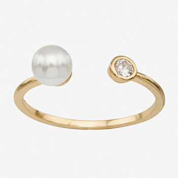 Itsy Bitsy 14K Gold Over Silver Band